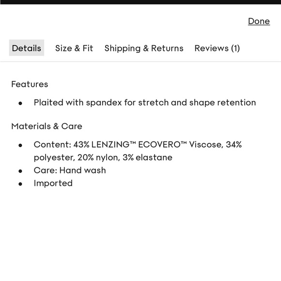 Wilfred free invitation dress size M - Picture 7 of 7